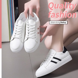 NEW korean fashion rubber white shoes for women sneakers