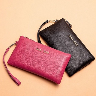 ❁Leather Clutch Women s Wallet Long 2021 New Simple Leather Clutch Coin Purse Wallet Small Bag Clutc