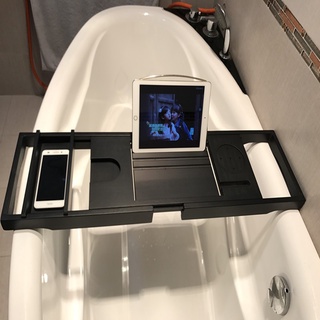 Bath Rack Bath Telescopic Shelf Board Multifunctional Bath Table