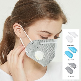 Kn95 Masks 5-ply 3D Reusable With Valve Face Mask Protection n95 Yazi