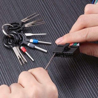 ₪∋21/29/41Pieces Car Plug Terminal Removal Tool Thread Needle Retractor Puller Repair Auto Hand Tool