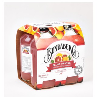 Bundaberg Blood Orange Sparkling Drink 4 x 375 mL