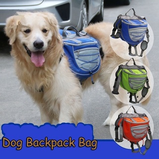 Dog Backpack Bag Pet Outing Supplies Pet Accessories Waterproof Adjustable
