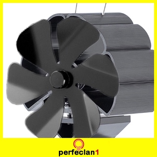 [HOT！] Heat Powered Stove Fan 6Blades Fireplace Small Fan for Wood/Log Burner