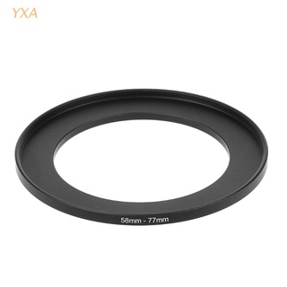 YXA 58mm To 77mm Metal Step Up Rings Lens Adapter Filter Camera Tool Accessories New