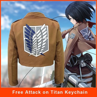 Attack on Titan Jacket Shingeki no Kyojin Cape Cloak Legion Cosplay Costume Hoodie Levi Mikasa Ackerman Coat