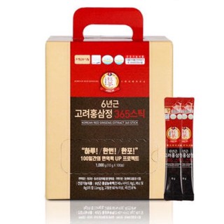 6 Years Old Korean Red Ginseng Extract 365 Days 10g 100Packets