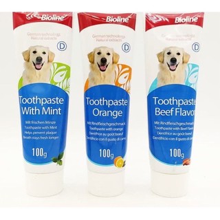 Bioline Toothpaste for Dogs and Cats 100g