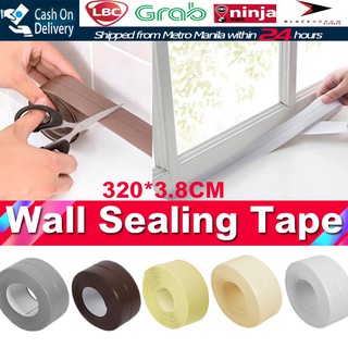 【Fast Delivery】3.2M PVC Material Kitchen Wall Sealing Waterproof Tape