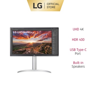 LG UltraFine 4K Monitor 27UP850-W 27 Inch UHD (3840 x 2160) IPS DCI-P3 95% HDR 400 HDMI DisplayPort