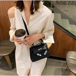 women bag✓YZ Korean Fashion Shoulder Leather Ladies Women Kelly bag sling Yazi #2816