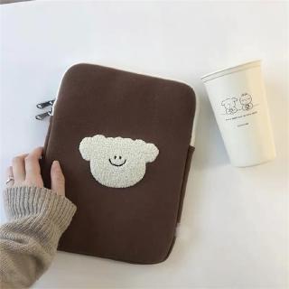Fun Study|Cute Cartoon Bear Coffee ipad Liner Pack Japanese Cartoon Anti Fall