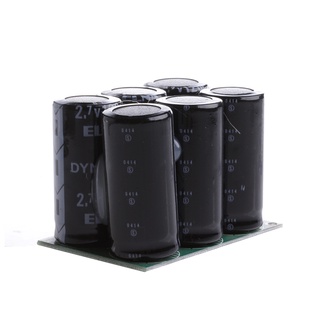 RR Farad Capacitor 2.7V 120F 6Pcs Super Capacitor With Protection Board Module New