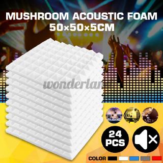 4Pcs Acoustic Foam Egg Panels Tiles Studio Sound Proofing Treatment Absorption