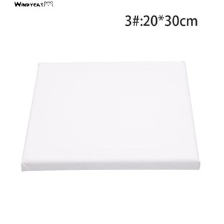 COD White Blank Rectangle Canvas Board Wooden Frame (8)