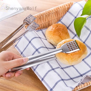 Shenyangwolf . Stainless steel food clip Bread clip BBQ clip Kitchen clip Food clip