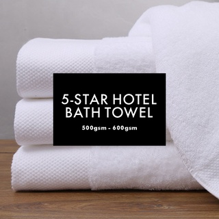 5 STAR Hotel Spa Bath Towel 100% Hotel Quality 500g-600g
