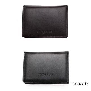 search RFID Wallet Men Small Bifold Faux Leather Pocket Money ID Credit Card Holder