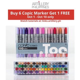 Copic Ciao Marker Set of 72 and Set 72A 72B (1)
