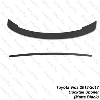 Toyota Vios 2013-2017 Ducktail Spoiler (Matte Black)
