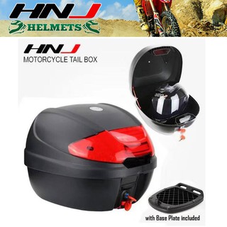 HNJ 30 Liters Universal Motorcycle Tail Box Code :002