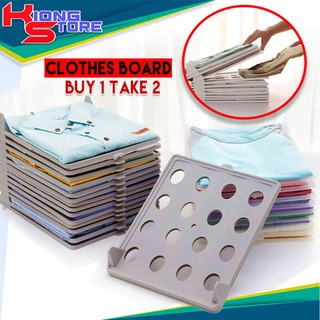 (Buy 1 Take 4) Clothes Folder T-Shirts Board Organizer Storage for Closet Drawer