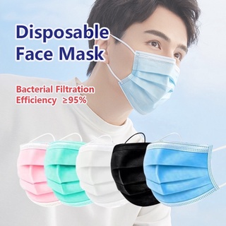 AI disposable colored face mask 50PCS with box