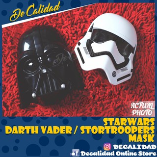 Star wars lighted mask darth vader & stormtrooper