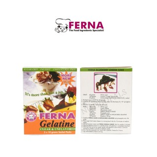 FERNA GELATINE 10G (CLEAR AND UNFLAVORED) 1 PC ONLY