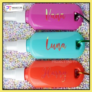 Personalized Alcohol Spray Container/ Cutomized Alcohol Spray/ Giveaways/ Gifts/ Souvenirs