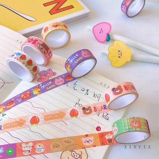 Masking Tape Diary Scrapbook DIY Decorative Paper Tape Glue Cute Pattern Tape