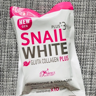 Snail White Gluta Collagen Soap Whitening X10 Soap 80g