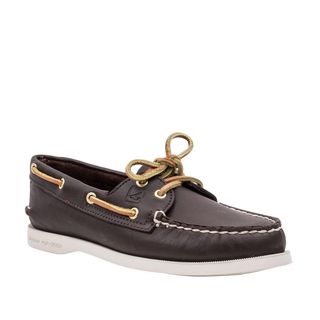 Sperry Women's Authentic Original 2-Eye Boat Shoes (Classic Brown)