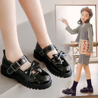 Shoes Spring And Autumn 2021 New Korean British Wind Princess Shoes Girls