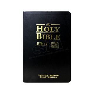 Ang Biblia/Holy Bible KJV Diglot (Black without Thumb Index)