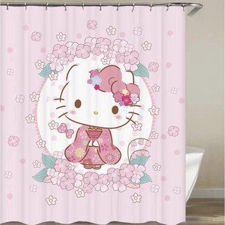 Hello kitty shower curtain