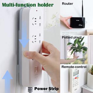 Self Adhesive Power Strip Fixator Punch Free Wall Mounted Power Strip Holder Mount Simplest Holder moumt for Power Strip