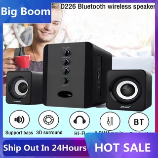 ❏SADA USB Wired Or Bluetooth Computer Speakers Bass Stereo Subwoofer Sound Box Combination Speakers