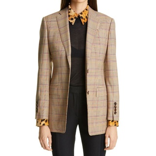 Jackets۞☼LiveMiners Checkout Women's Tweed Houndstooth Vintage Fashion Formal Corporate Blazers Sui