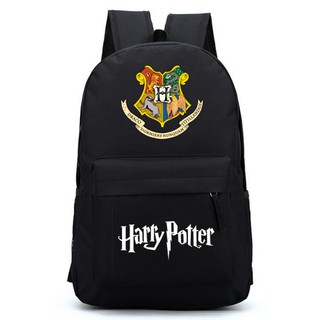 Harry Potter HOGWARTS Draco dormiens nunquam titillandus Canvas Backpack