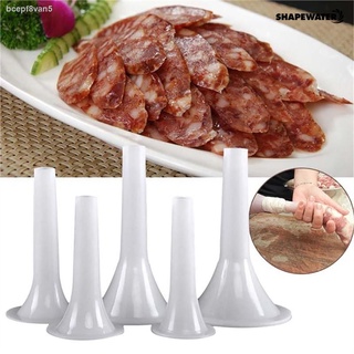 【New】Kitchen 1Pc Manual Plastic Sausage Stuffer Filler Funnel Maker Tube for Meat Grinder