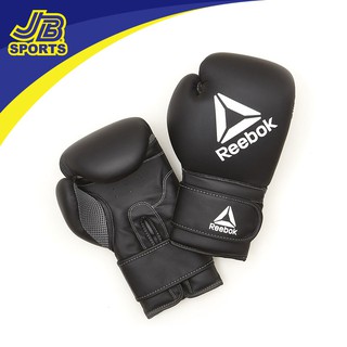 Reebok - Retail Boxing Gloves(RSCB-12010BK)(Black/White)(Combat)(Boxing Gloves)(Fitness Accessories)