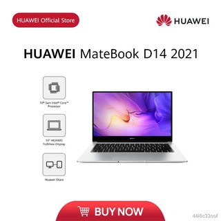 ™❖☎【Happy shopping】 HUAWEI Matebook D 14 Laptop | 10th generation Intel® Core™ processor | i3/i5