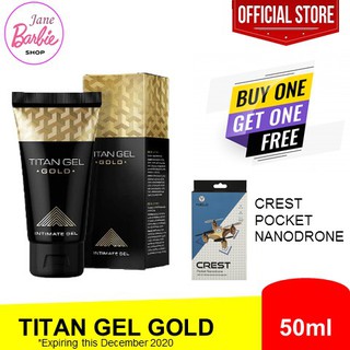 Titan Gel Gold 50mL from Russia w/ FREE Crest Pocket Nano Drone