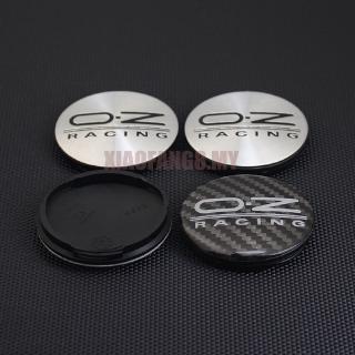 ins4pcs 56MM/53MM Car Wheel Rim Center Caps HubCaps With OZ Badge Sticker Wheel Rim Center Caps For