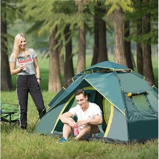 ✣4 person automatic Double Layer waterproof Tent/tent for camping/tent for camping water proof