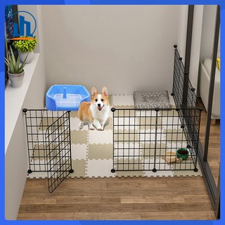 Playpen Iron Fence Puppy Kennel House Puppy Space Dogs Supplies Pet Cage Pet Fence 6/8/10 pcs