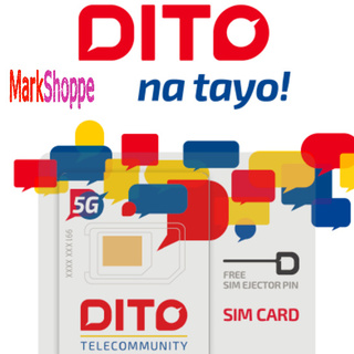 DITO SIM 5G NETWORK SIMCARD with FREE 1 GB Data Simcard
