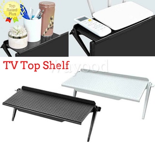 Multifunctional TV Top Storage Shelf Durable TV Screen Rack Holders Adjustable