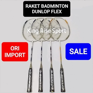 Dunlop Flex Badminton Racket + String